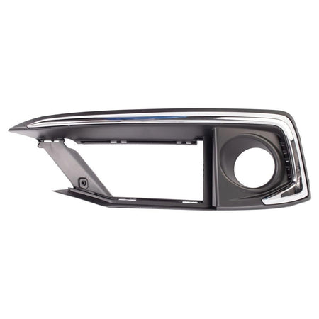 DAT AUTO PARTS Front Left Driver Side Fog Light Bezel Lamp Hole Cover Bumper Insert Replacement for 2019-2021 Honda Civic EX & Touring Black Textur...