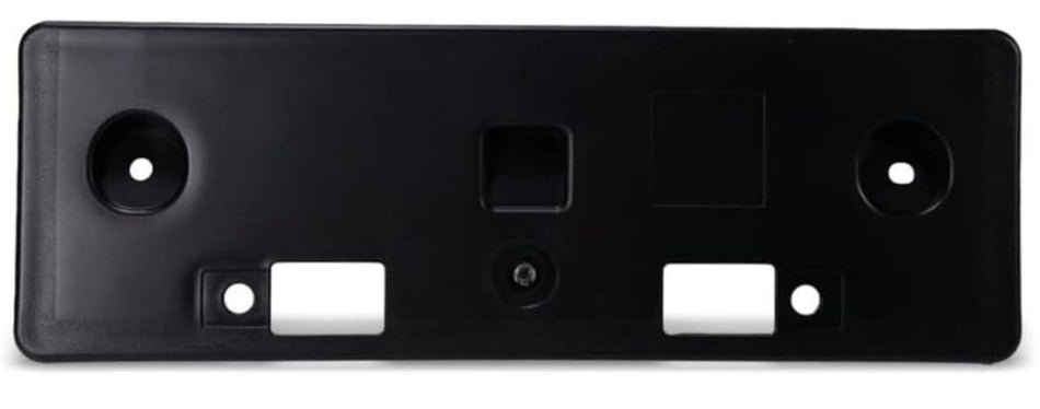 DAT AUTO PARTS Front License Plate Bracket Frame Cover Tag Holder Replacement for 2019-2025 Infiniti QX50 Except Sport Models Black Textured Plasti...