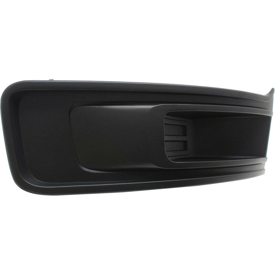DAT AUTO PARTS Front Right Passenger Side Fog Light Hole Cover Trim Molding Bumper Insert Replacement For 2013-2019 Ford Flex Black Textured Plasti...