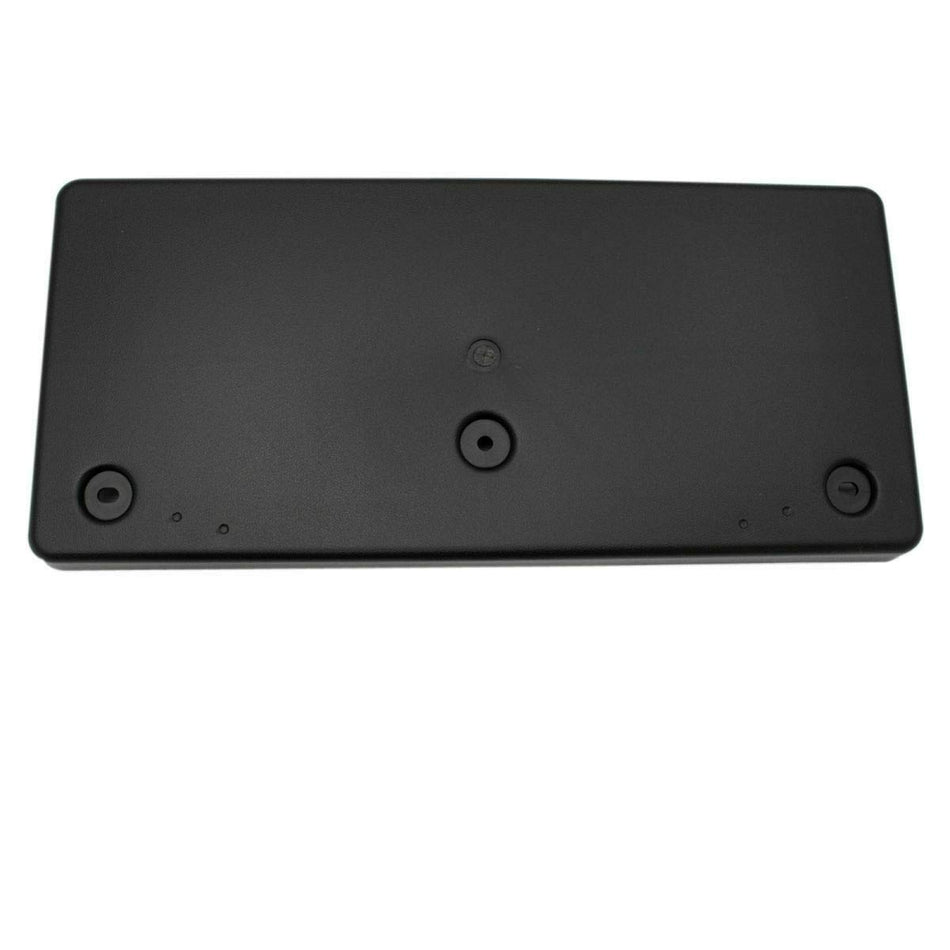 DAT AUTO PARTS Front Bumper License Plate Frame Mounting Bracket Tag Holder Replacement for 2019-2021 Hyundai Tucson Black Textured Plastic HY10681...