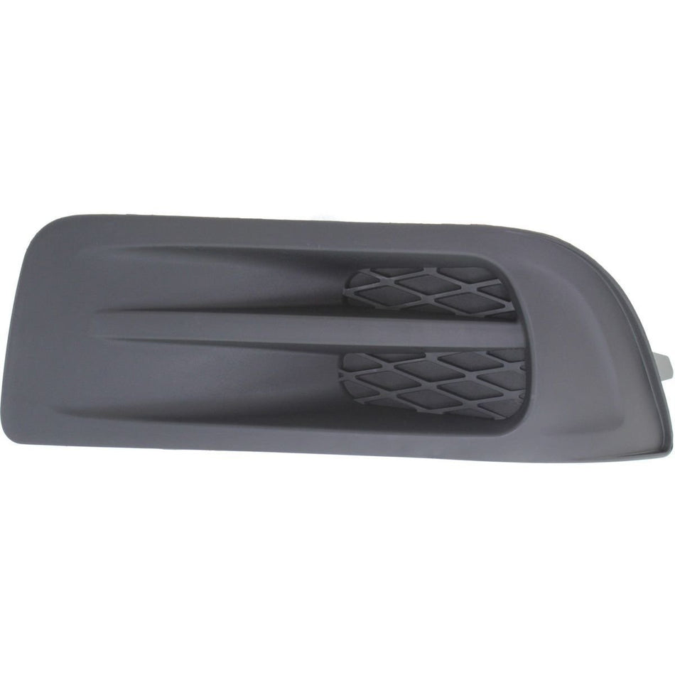 DAT AUTO PARTS Front Left Driver & Right Passenger Side Bumper Fog Light Lamp Hole Cover Grille Molding Trim Set Of 2 Replacement For 2010 - 2012 S...