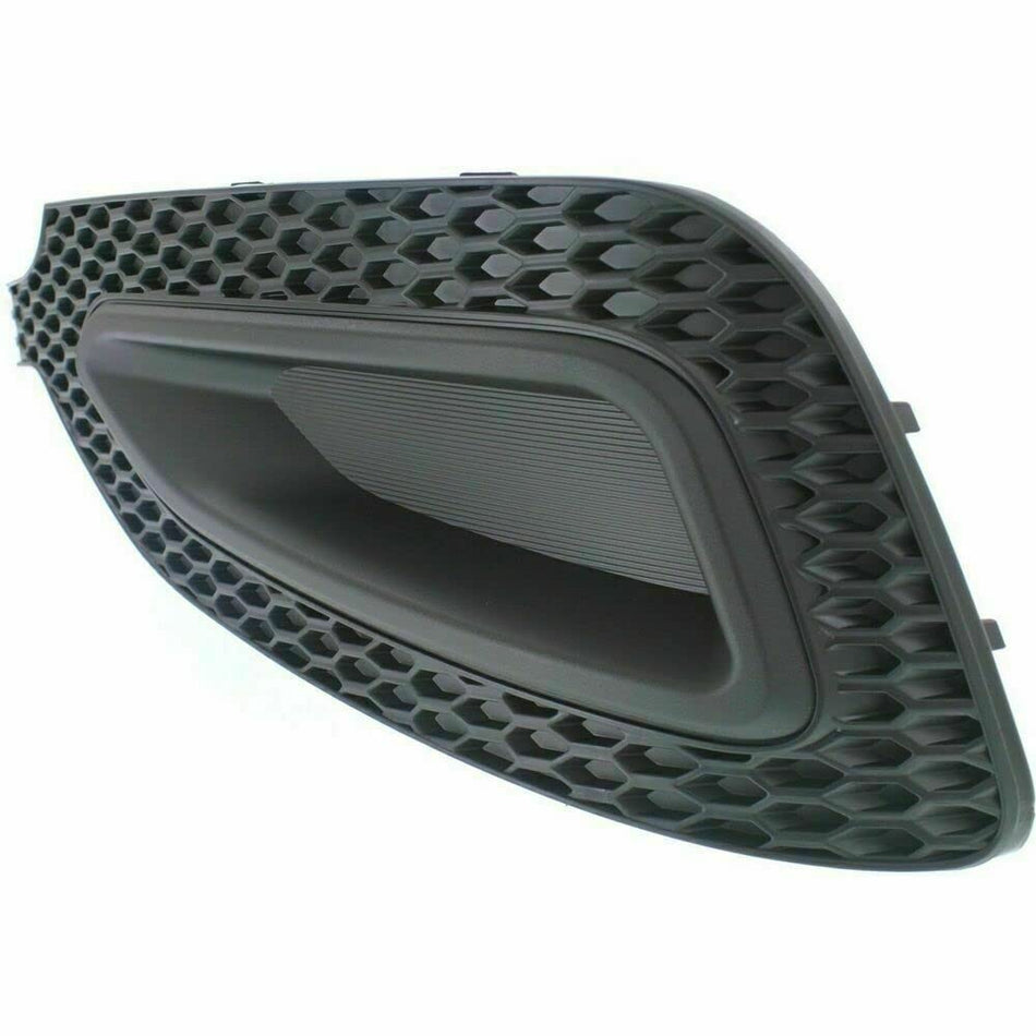 DAT AUTO PARTS Front Right Passenger Side Fog Light Hole Lamp Cover Grille Molding Trim Bumper Insert Replacement For 2013-2016 Hyundai Santa Fe Sp...