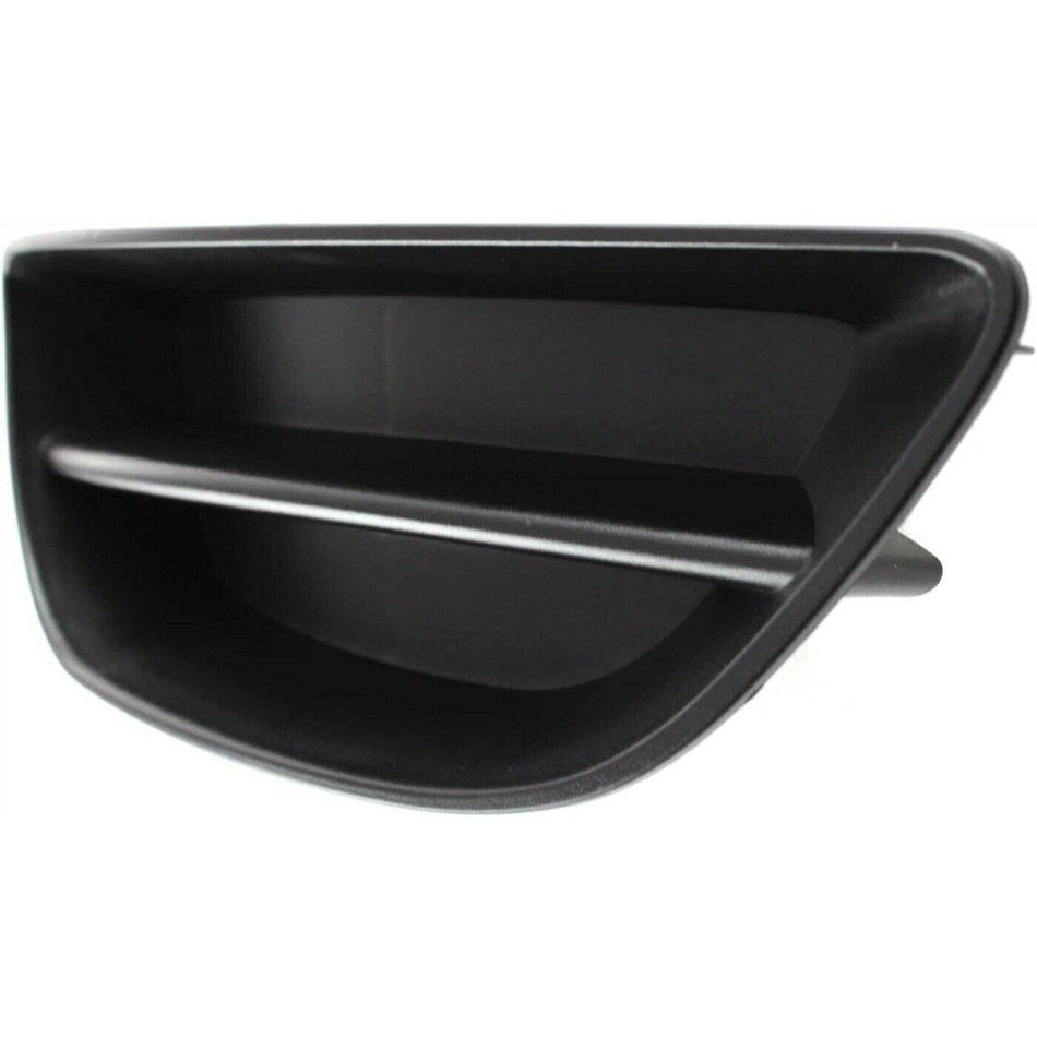 DAT AUTO PARTS Front Right Passenger Side Bumper Fog Light Cover Grille Molding Trim Replacement for 2001 2002 Toyota Corolla Black Smooth TO103910...