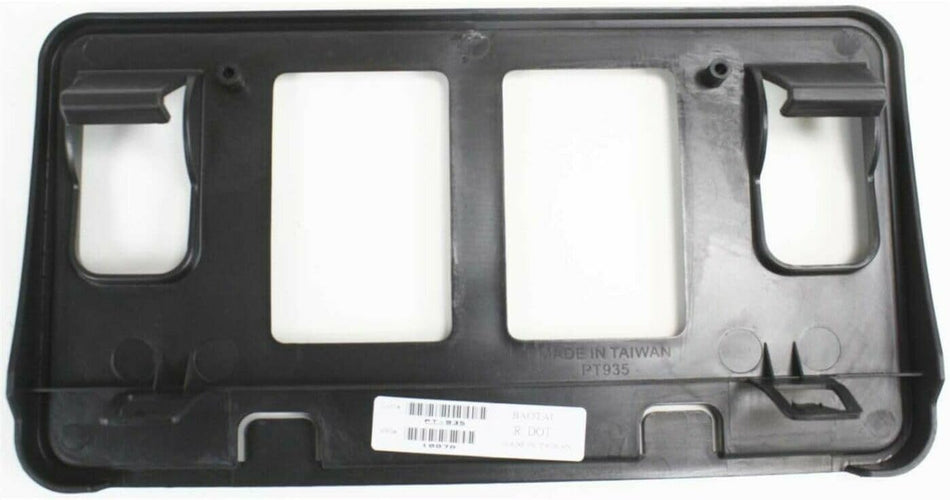 Front Bumper License Plate Bracket Frame Cover Tag Holder Replacement for 2004-2006 Ford Pickup Light Duty Models Up To 08/08/2005 Production Date ...