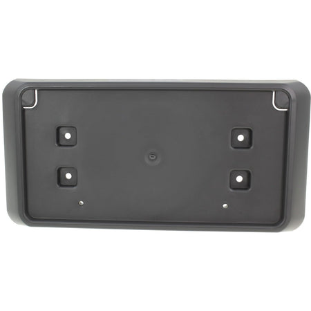 DAT AUTO PARTS Front License Plate Bracket Tag Holder, Fits 2013–2017 Jeep Wrangler & 2018 Jeep Wrangler JK Models, Black PP Plastic Textured Finis...