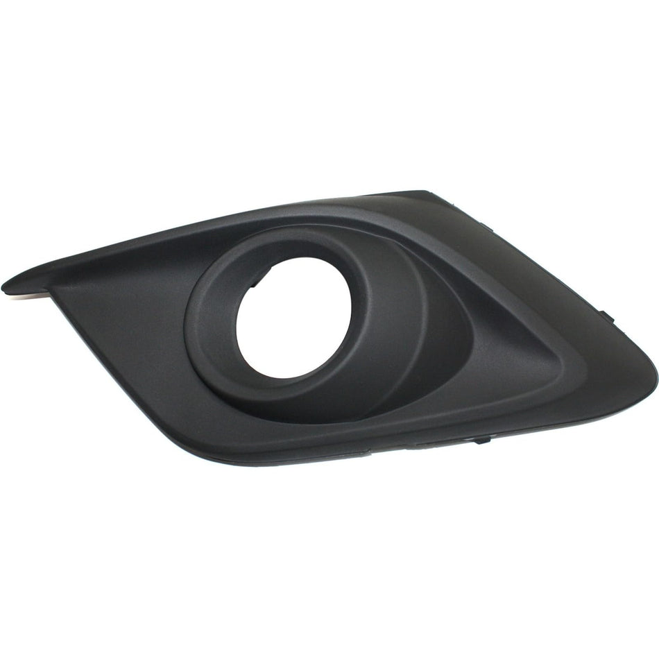 DAT AUTO PARTS Front Left Driver Side Bumper Cover Support Molding Bezel, Fits 2014-2016 Mazda 3, For Sedan and Hatchback, Black Plastic Textured F...