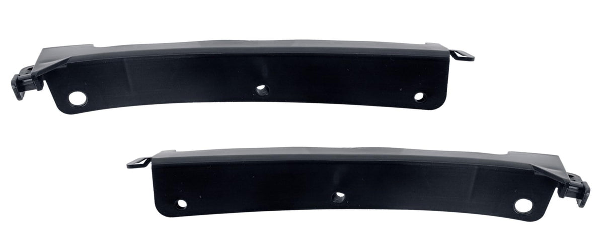 Front Driver & Passenger Side, SET OF 2, Bumper Cover Support Bracket, 2017-2021 Jeep Grand Cherokee Summit/Limited X & High Altitude Models, Black...