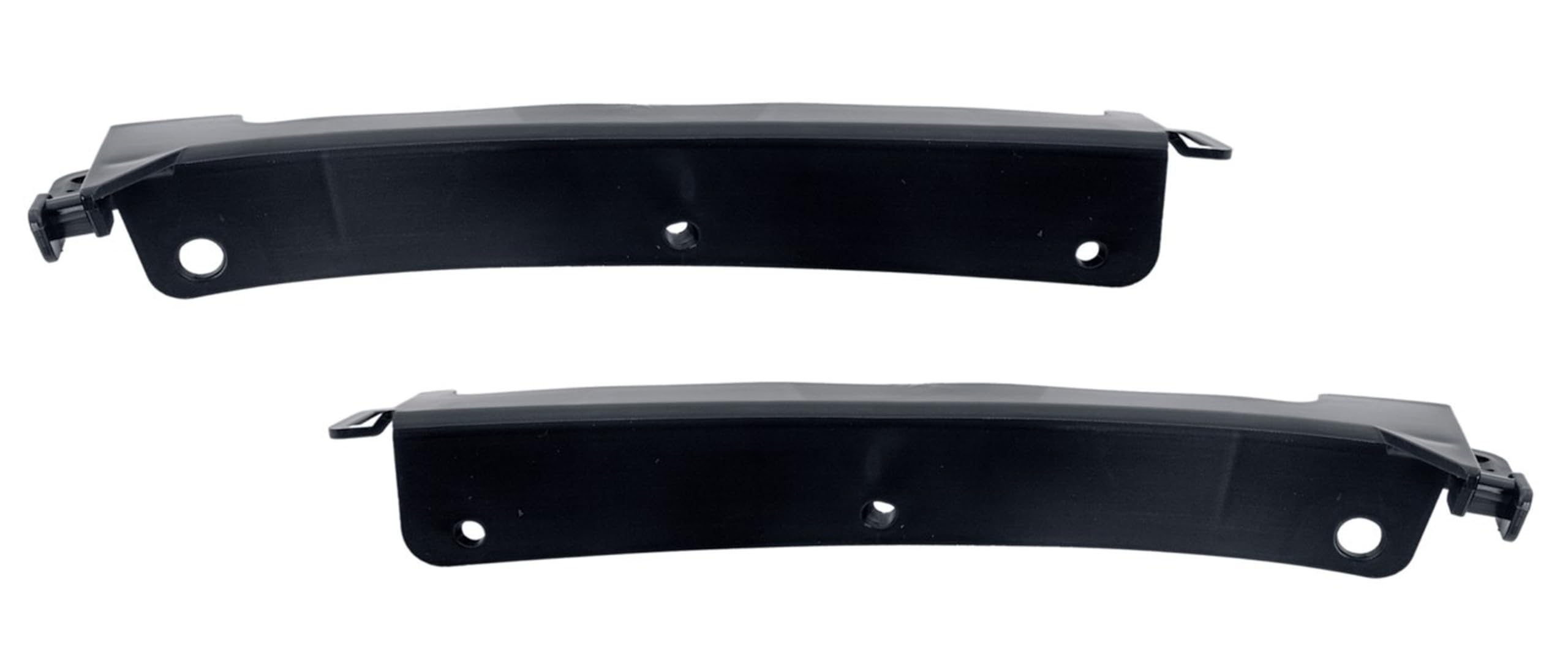 Front Driver & Passenger Side, SET OF 2, Bumper Cover Support Bracket, 2017-2021 Jeep Grand Cherokee Summit/Limited X & High Altitude Models, Black...