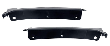 Front Driver & Passenger Side, SET OF 2, Bumper Cover Support Bracket, 2017-2021 Jeep Grand Cherokee Summit/Limited X & High Altitude Models, Black...