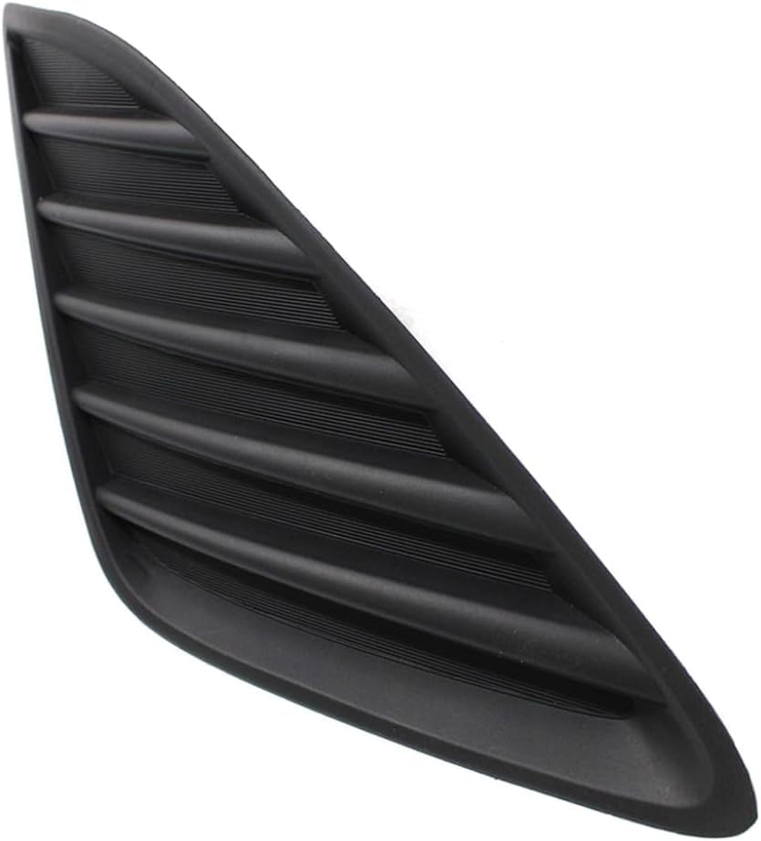 DAT AUTO PARTS Front Right Passenger Side Bumper Fog Light Lamp Hole Cover Trim Replacement For 2012-2014 Toyota Camry Except SE Models Black Textu...