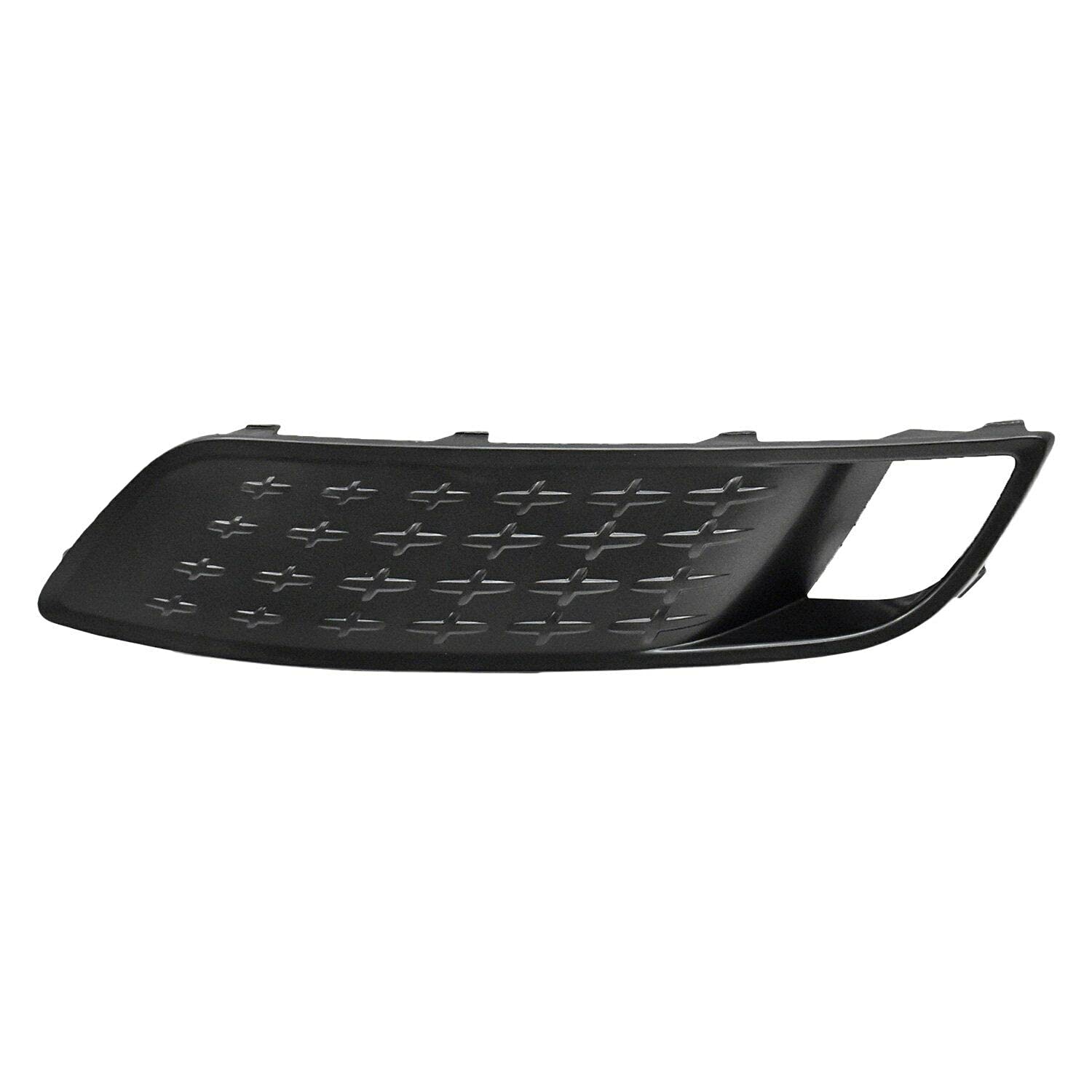 DAT AUTO PARTS Front Right Passenger Side Fog Light Hole Lamp Cover Trim Molding Bumper Insert Grille Replacement For 2020-2025 Hyundai Venue Black...