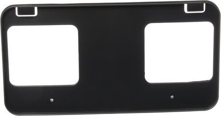 Front Bumper License Plate Frame Tag Mounting Bracket Holder Replacement For 1999-2004 Ford F150 Pickup Truck Light Duty Crew Cab Models Black Text...