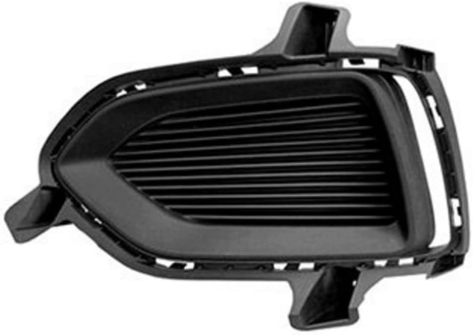 DAT AUTO PARTS Front Left Driver & Right Passenger Set Fog Light Hole Cover Bumper Insert Grille Replacement for 2018-2022 Hyundai Accent Sedan & H...