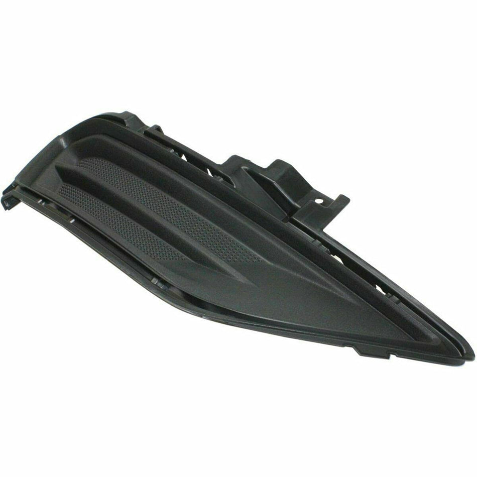 DAT AUTO PARTS Front Right Passenger Side Fog Light Hole Cover Trim Molding Bumper Insert Replacement For 2013 2014 2015 2016 Ford Fusion Black Tex...