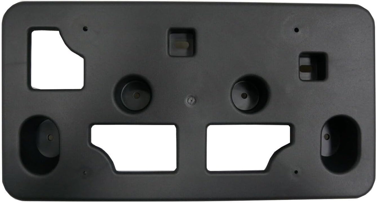 DAT AUTO PARTS Front Bumper License Plate Mounting Bracket Frame Cover Tag Holder Replacement for 2020-2024 Cadillac CT5 Black Textured Plastic For...
