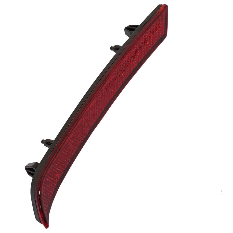 DAT AUTO PARTS Rear Right Passenger Side Bumper Cover Marker Light Reflector Lamp Insert Replacement For 2019-2024 Ford Edge/ST Red Plastic Lens FO...
