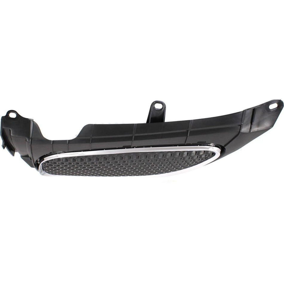 DAT AUTO PARTS Front Upper Driver Side Bumper Grille Grill Assembly Insert Panel Replacement for 2005-2008 Pontiac Vibe Matte-Dark Gray and Chrome ...