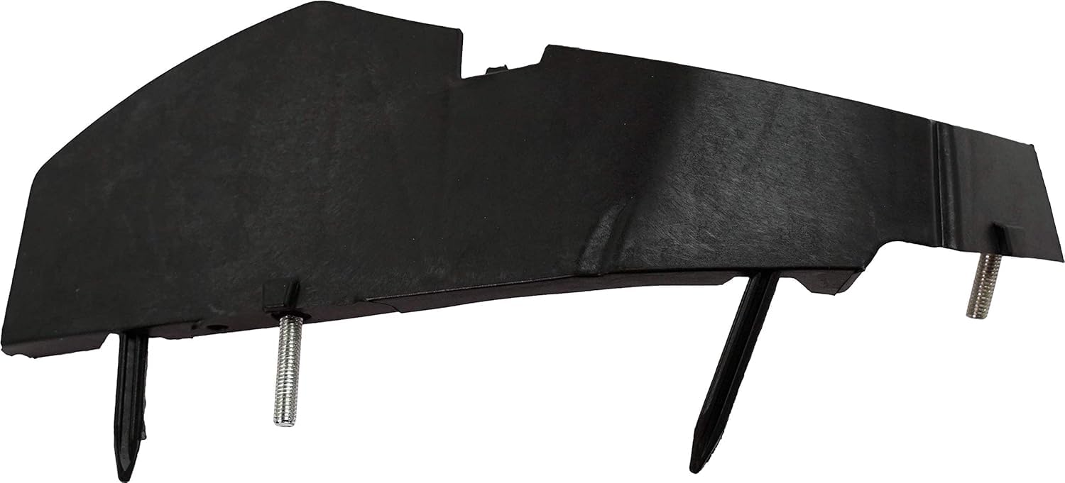DAT AUTO PARTS Left Front Driver Side Outer Bumper Cover Retainer Bracket Replacement For 2015-2023 Dodge Challenger Black Textured Plastic CH10421...