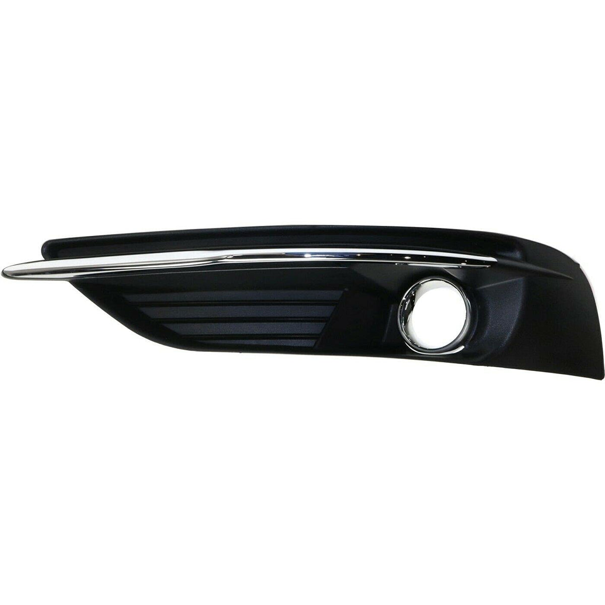 DAT AUTO PARTS Front Left Driver Side Fog Light Cover Bezel Trim Insert Replacement for 2011-2014 Chrysler 200 Sedan and Convertible Black Textured...