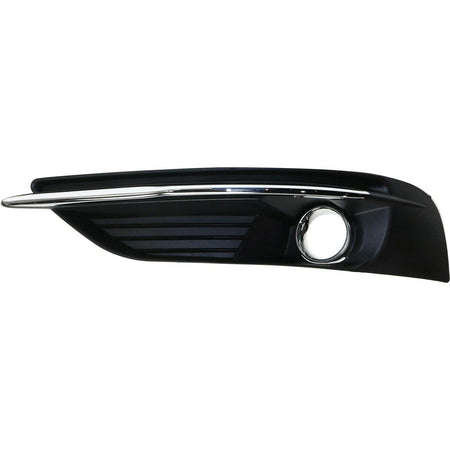 DAT AUTO PARTS Front Left Driver Side Fog Light Cover Bezel Trim Insert Replacement for 2011-2014 Chrysler 200 Sedan and Convertible Black Textured...