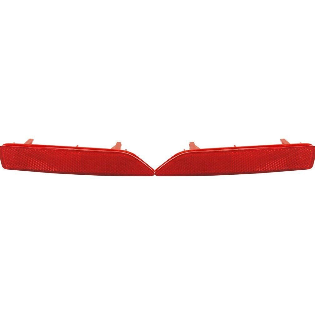 DAT AUTO PARTS REAR BUMPER COVER REFLECTOR SET OF TWO REPLACEMENT FOR 07-09 HONDA CRV 10-15 ACURA RDX 13-15 HONDA ACCORD CROSSTOUR LEFT DRIVER AND ...