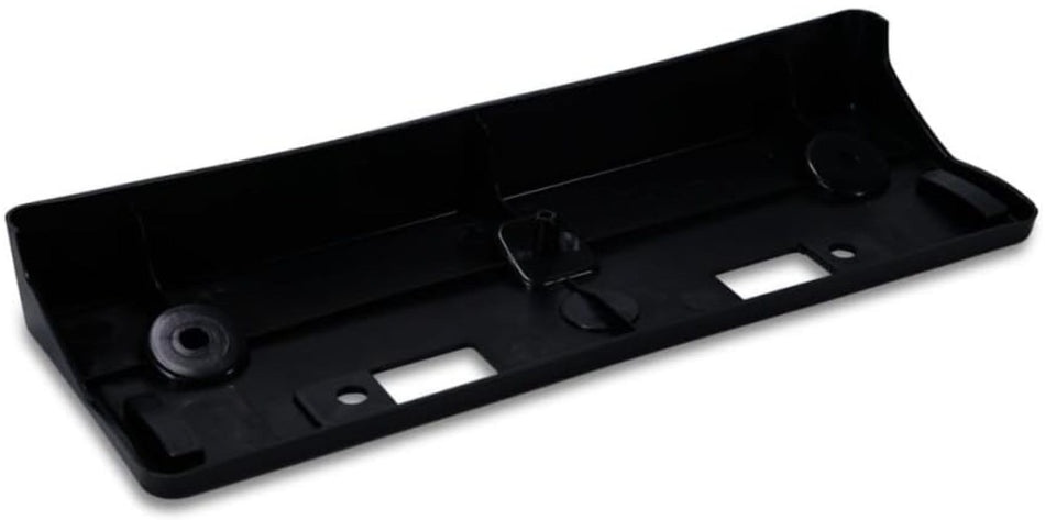 DAT AUTO PARTS Front License Plate Bracket Frame Cover Tag Holder Replacement for 2019-2025 Infiniti QX50 Except Sport Models Black Textured Plasti...
