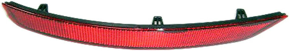 Rear Driver Side Bumper Cover Reflector Marker Light Fits 2010-2014 Volkswagen Golf GTI Red Lens VW1184100 5K0945105H