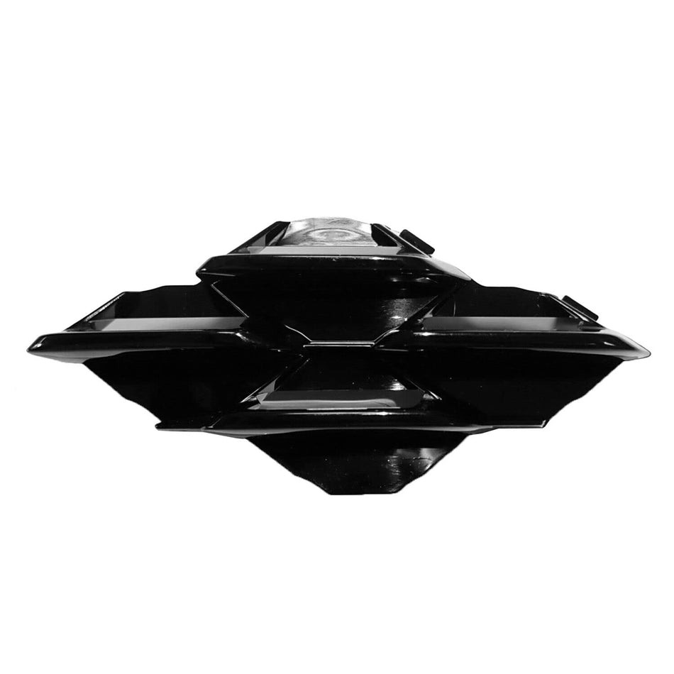 DAT AUTO PARTS Front Tow Hook Eye Bumper Cover Bracket Insert Mounting Retainer Replacement For 2019 - 2022 Mazda Mazda3 Sedan Gloss-Black Smooth M...
