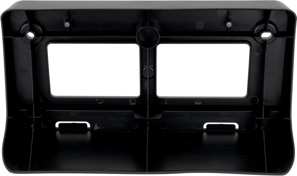 DAT AUTO PARTS Front Bumper License Plate Frame Tag Mounting Bracket Holder Cover Replacement for 2022-2024 Toyota Tundra Pickup Trucks 4WDRWD Blac...
