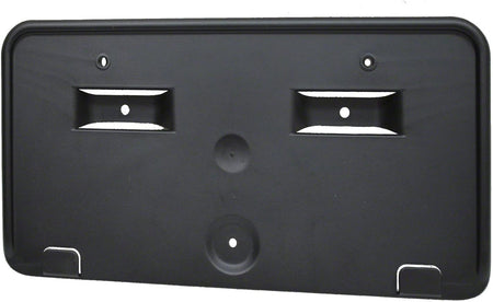 Front Bumper Cover License Plate Frame Tag Mounting Bracket Holder Replacement for 2013-2018 Ford C-Max Black Textured Plastic FO1068151 HM5Z17A385A