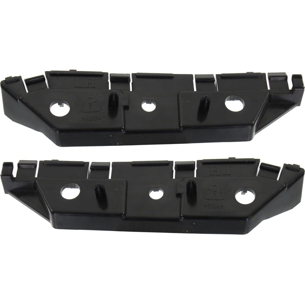 Front Left Driver & Right Passenger Set Of 2 Bumper Cover Support Bracket Mount Retainer Pair Replacement For 2013-2016 Ford Fusion Includes Energi...