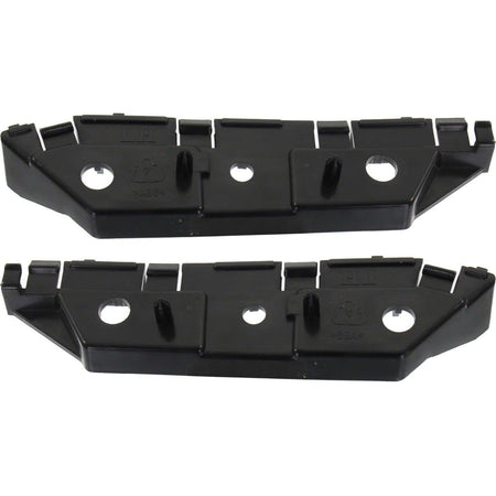 Front Left Driver & Right Passenger Set Of 2 Bumper Cover Support Bracket Mount Retainer Pair Replacement For 2013-2016 Ford Fusion Includes Energi...