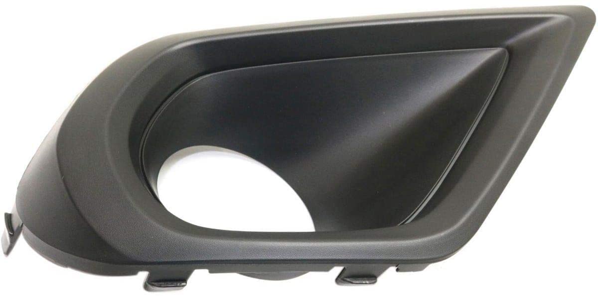 DAT AUTO PARTS Front Right Passenger Side Bumper Insert Fog Light Bezel Grille Trim Replacement for 2014-2016 Subaru Forester 2.5L Engine Models Bl...
