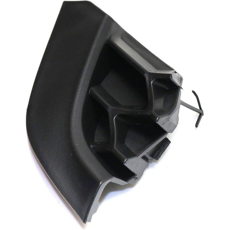 DAT AUTO PARTS Front Left Driver Side Bumper Tow Hook Eye Hole Cover Retainer Replacement For 2016-2018 Toyota Rav4 Black Textured Plastic TO102911...