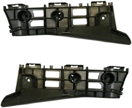 DAT AUTO PARTS Front Left Driver And Right Passenger Side Bumper Cover Support Bracket Set Of 2 Replacement For 2010-2015 Toyota Prius Black Textur...
