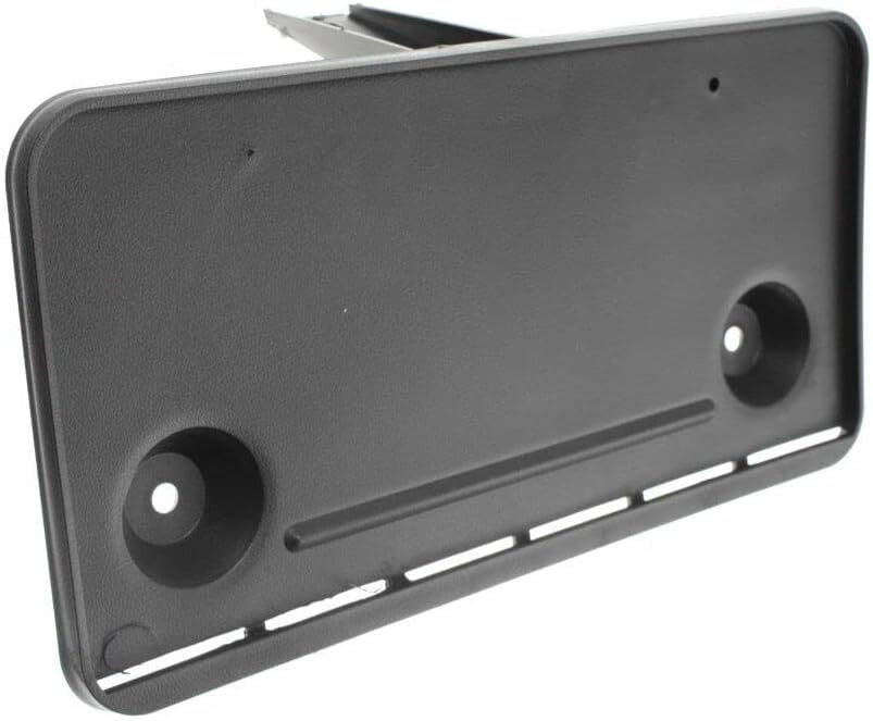 DAT AUTO PARTS Front Bumper License Plate Frame Tag Mounting Bracket Holder Replacement For 1992-1996 Ford Bronco Truck, Ford F350 F250 F150 Black ...