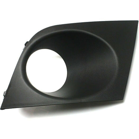 DAT AUTO PARTS Front Left Driver Side Bumper Insert Fog Light Bezel Molding Cover Grille Trim Replacement for 2007-2012 Nissan Versa Black Textured...