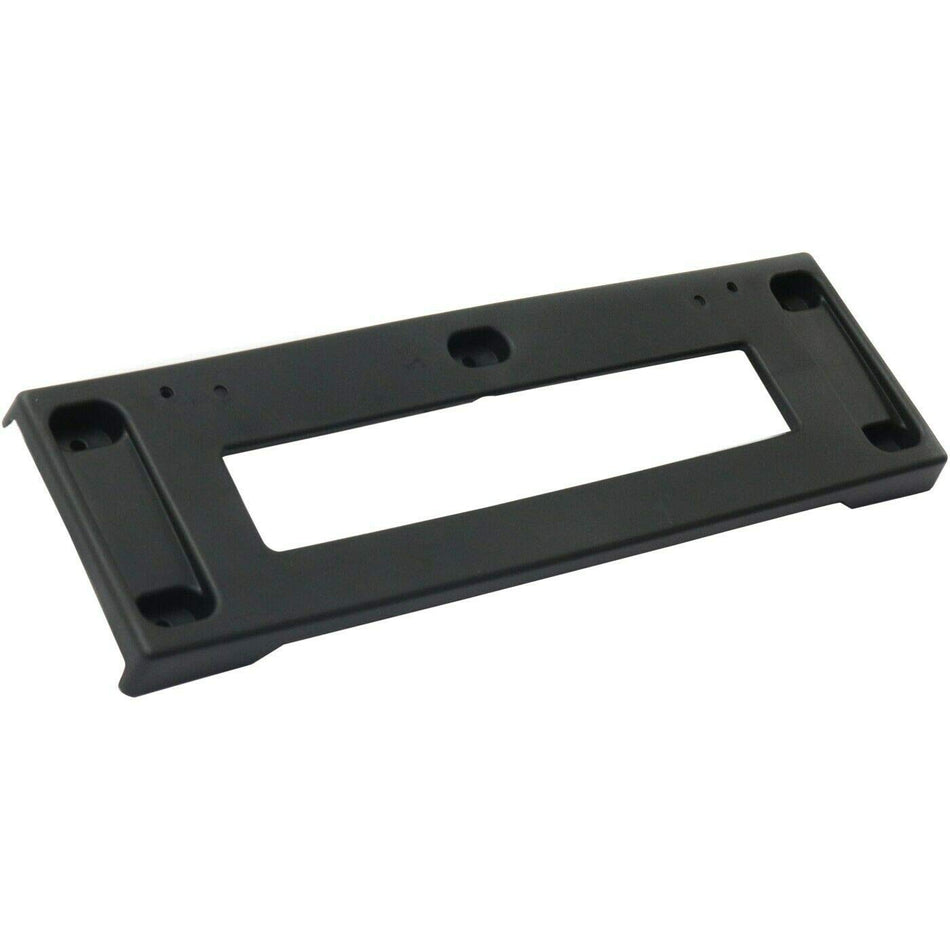 DAT AUTO PARTS Front Bumper License Plate Bracket Tag Holder Frame Cover Replacement for 2014-2016 Kia Soul Black Textured Plastic KI1068110 86519B...