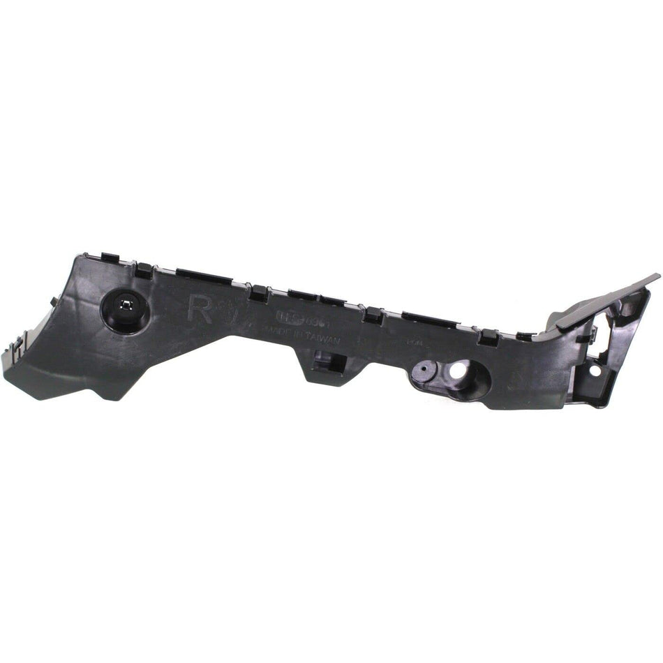 DAT AUTO PARTS Rear Right Passenger Side Bumper Cover Trim Bracket Retainer Molding Replacement For 2010 - 2013 Mazda 3 Black Smooth MA1133101 BBM4...
