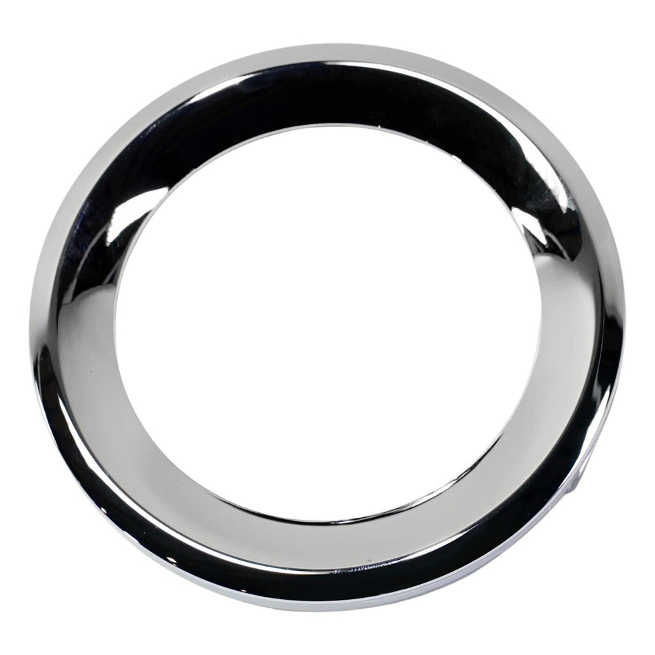 DAT AUTO PARTS Front Right Passenger & Left Driver Side Fog Light Molding Bezel Set Of 2 Replacement For 2019 - 2023 Jeep Renegade Sport Chrome Smo...