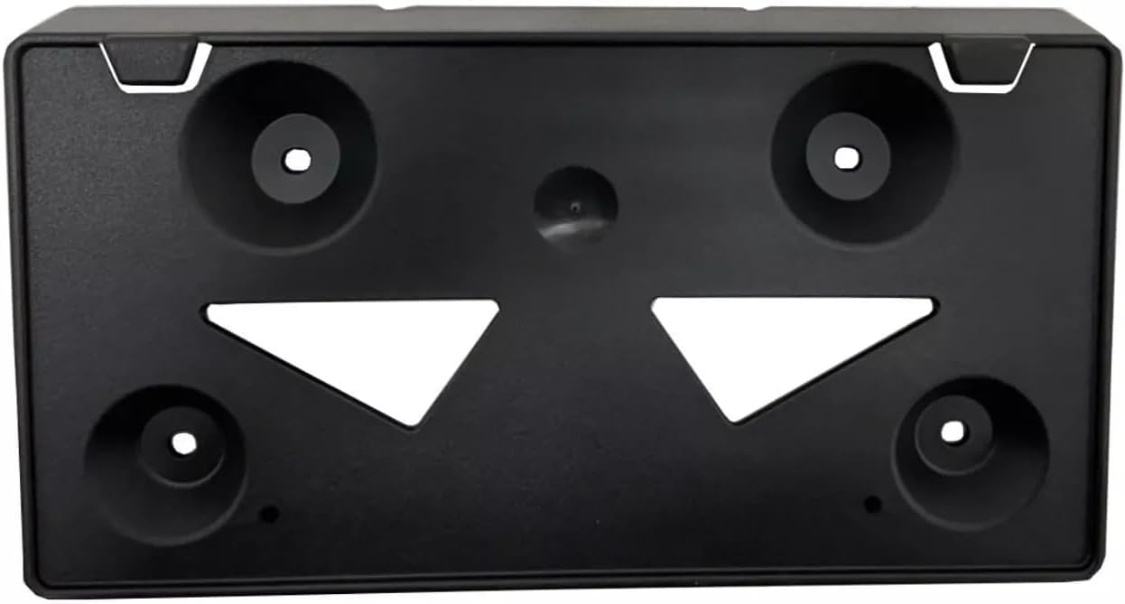 DAT AUTO PARTS Front Bumper License Plate Frame Tag Mounting Bracket Holder Replacement for 2022-2024 Ford Maverick Black Textured Plastic FO106819...