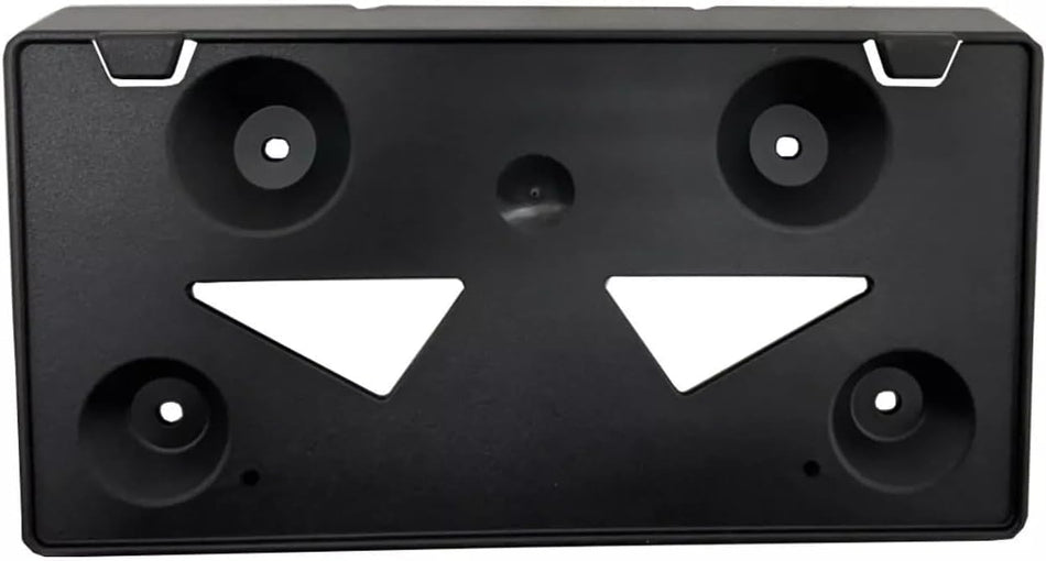 DAT AUTO PARTS Front Bumper License Plate Frame Tag Mounting Bracket Holder Replacement for 2022-2024 Ford Maverick Black Textured Plastic FO106819...