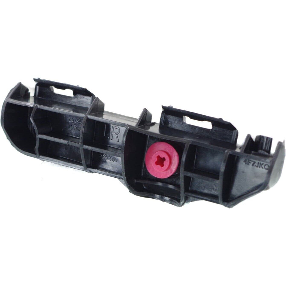 DAT AUTO PARTS Rear Right Passenger Side Upper Bumper Cover Trim Bracket Retainer Molding Replacement For 2013 - 2015 Toyota RAV4 Black Smooth TO11...