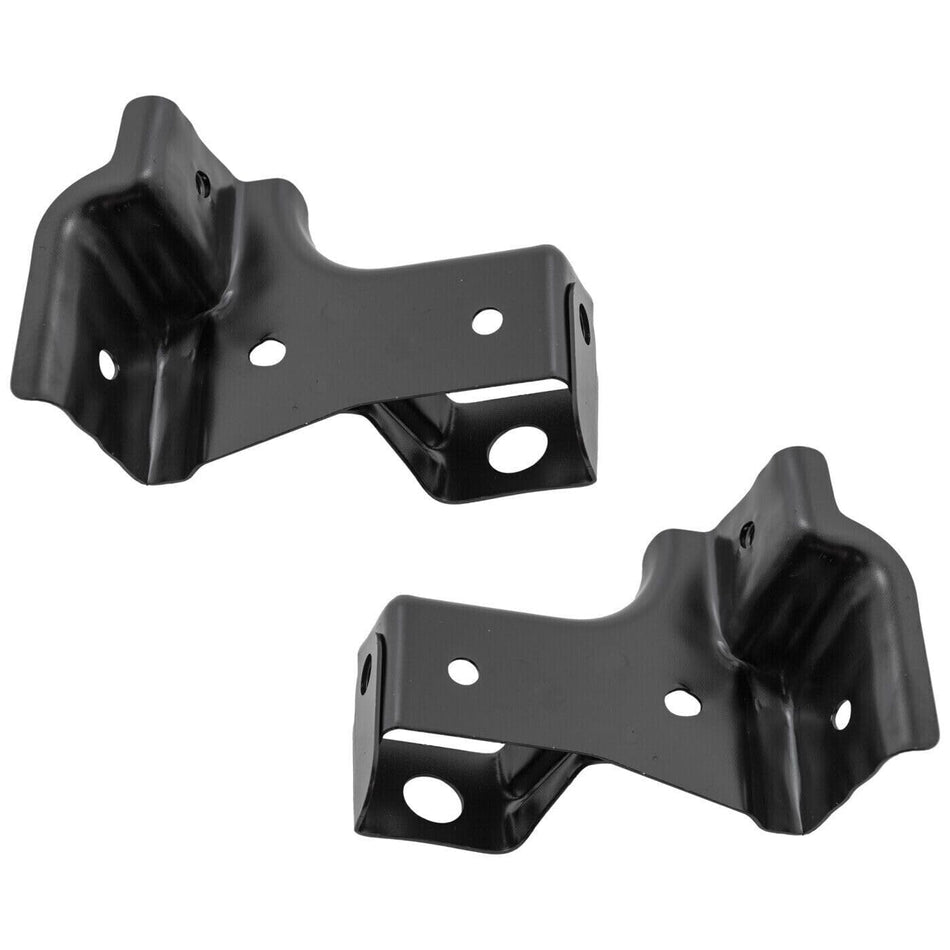 Front Left Driver & Right Passenger Set Of 2 Bumper Cover Support Bracket Mounting Retainer Reinforcement Brace Pair Replacement For 2013-2015 Niss...