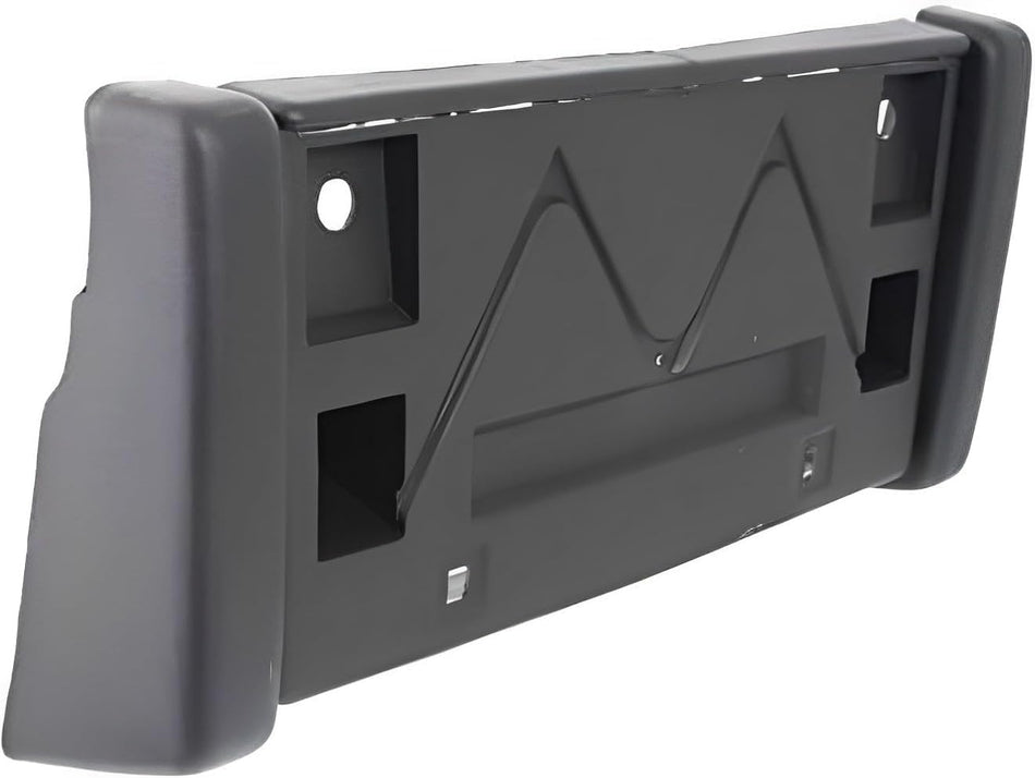 Front Bumper License Plate Frame Tag Mounting Bracket Holder – Fits 1994-1997 Chevrolet S10 Pickup S10 Blazer Black Textured GM1068108