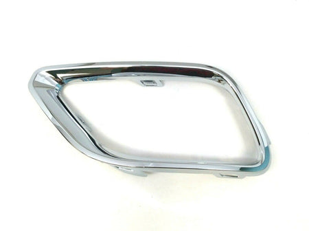 DAT AUTO PARTS Front Left Driver Side Fog Light Trim Bumper Cover Grille Molding Insert Replacement For 2019-2023 Jeep Cherokee Except Trailhawk Si...