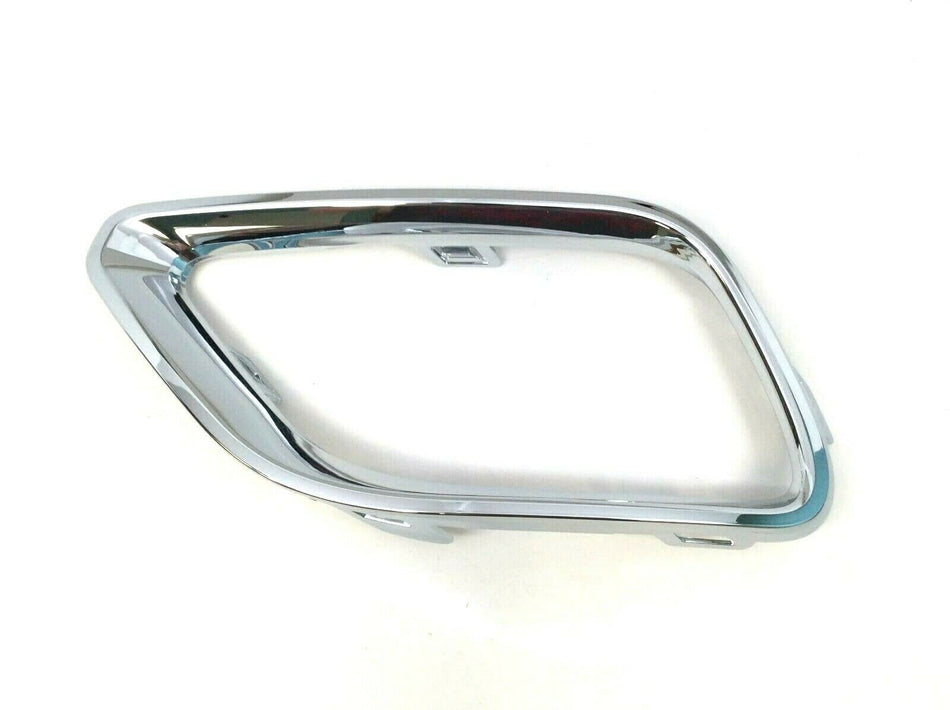 DAT AUTO PARTS Front Left Driver Side Fog Light Trim Bumper Cover Grille Molding Insert Replacement For 2019-2023 Jeep Cherokee Except Trailhawk Si...