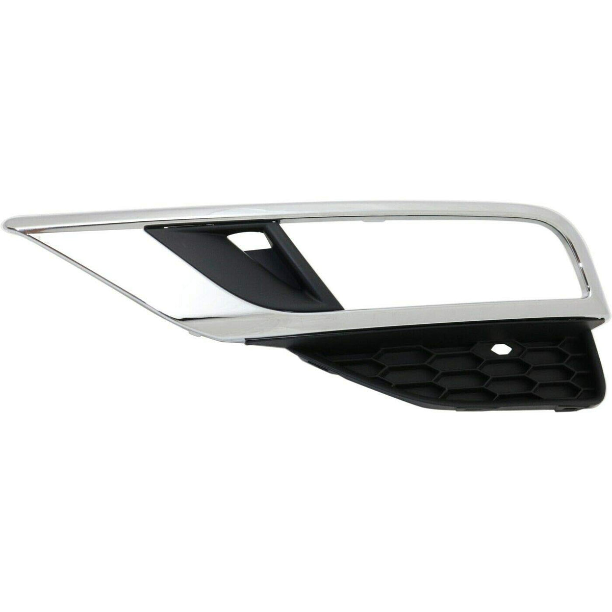 DAT AUTO PARTS Front Left Driver Side Fog Light Bezel Lamp Cover Molding Insert Replacement For 2015 2016 Honda CRV EX EXL Touring Models Black Tex...