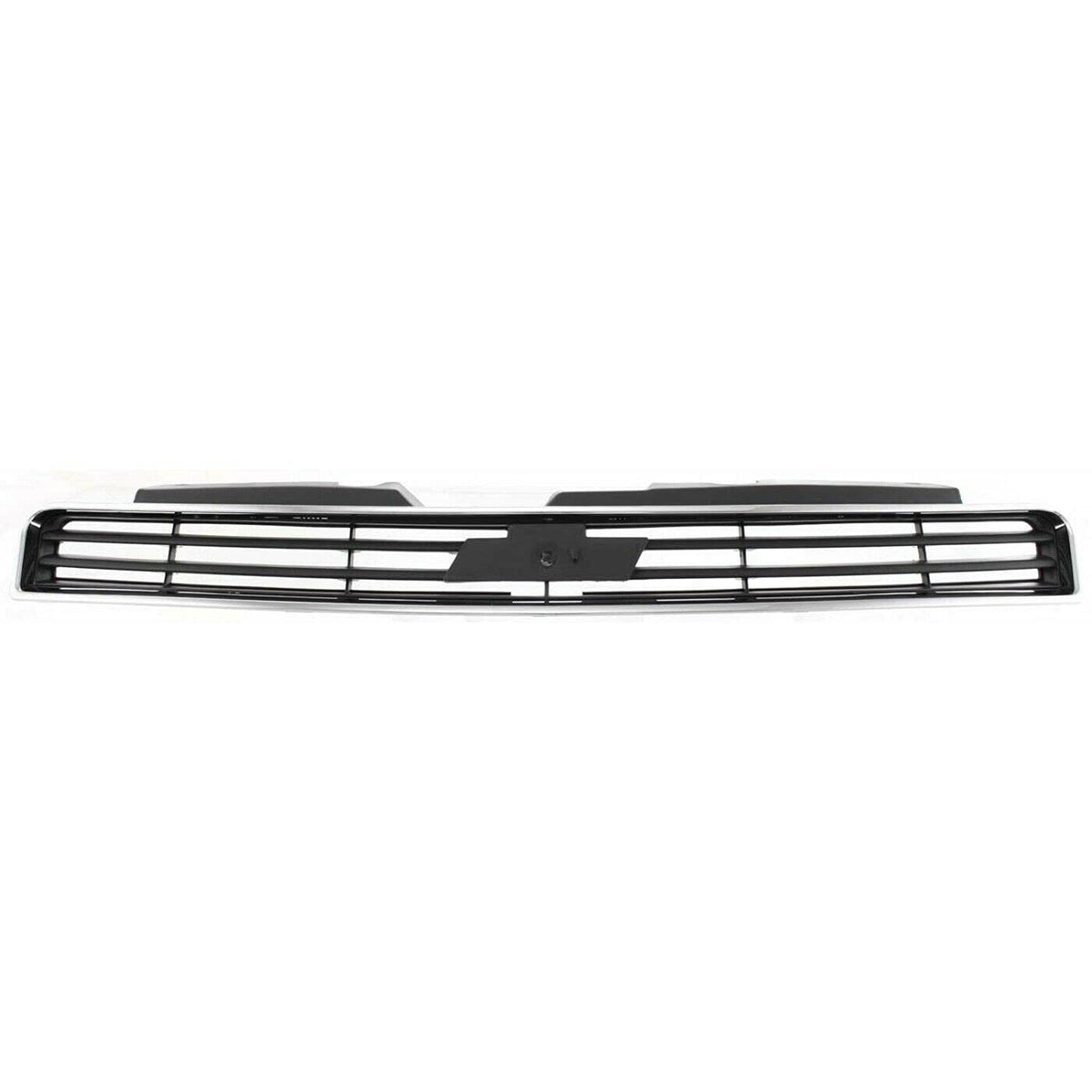 DAT AUTO PARTS Front Bumper Grille Grill Assembly Insert Panel Replacement for 2006-2011 Chevrolet Impala LS LT LTZ Chrome and Dark Gray Smooth Pla...