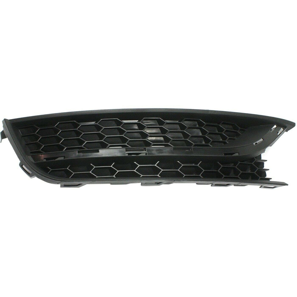 DAT AUTO PARTS Right Front Passenger Side Fog Light Cover Replacement for 12-15 Volkswagen Passat Black Textured VW1039121 561853666C9B9
